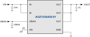 AOZ1334ADI-01 Typ App Drawing