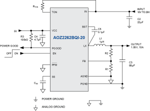 AOZ2262BQI-20 Typ App Drawing