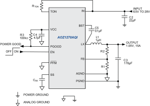 AOZ1270AQI Typ App Drawing