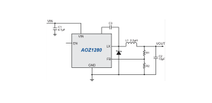 AOZ1280CI Typ App Drawing