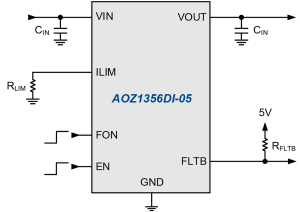 AOZ1356DI-05 Typ App Drawing