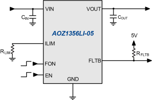 AOZ1356LI-05 Typ App Drawing 