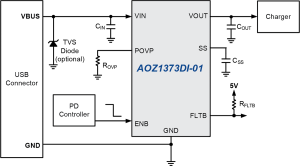 AOZ1373DI-01 Typ App Drawing