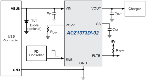 AOZ1373DI-02 Typ App Drawing