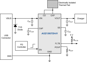 AOZ13937DI-01 Typ App Drawing