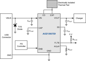 AOZ13937DI-03 Typ App Drawing