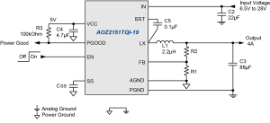 AOZ2151TQI-19 Typ App Drawing