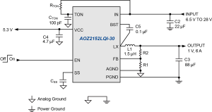 AOZ2152LQI-30 Typ App Drawing