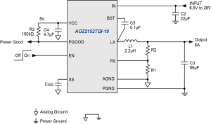 AOZ2152TQI-19 Typ App Drawing