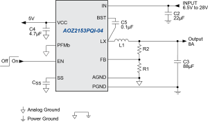 AOZ2153PQI-04 Typ App Drawing