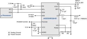 AOZ2235CQI-02 Typ App Drawing