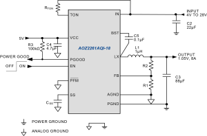 AOZ2261AQI-18 Typ App Drawing