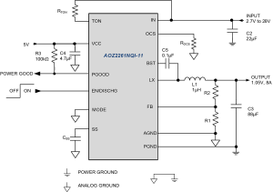 AOZ2261NQI-11 Typ App Drawing