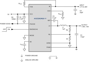 AOZ2262NQI-11 Typ App Drawing