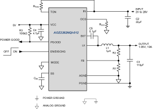 AOZ2262NQI-12 Typ App Drawing