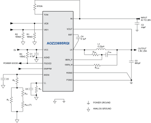 AOZ23695RQI Typ App Drawing