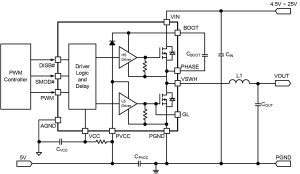 AOZ5117QI-01 Typ App Drawing