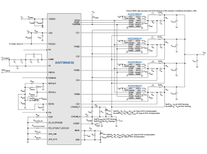 AOZ73004CQI Typical App Drawing